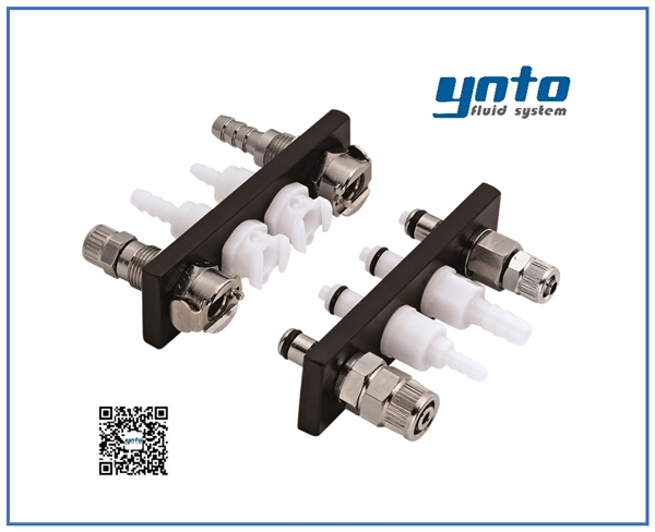 Multi–Mount 多管道面板系列接頭，CPC塑料快速接頭 Multi-Mount Series