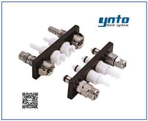 Multi–Mount 多管道面板系列接頭，CPC塑料快速接頭 Multi-Mount Series